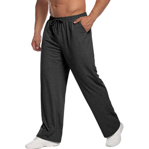 Casual Fitness Sportswear Men's Pants <b>Slim</b> Fit Sweat Trousers XL Gym <b>Jogger</b> Elastic Soft Winter Sports Sweatpants Men's Trousers - Product Image 1