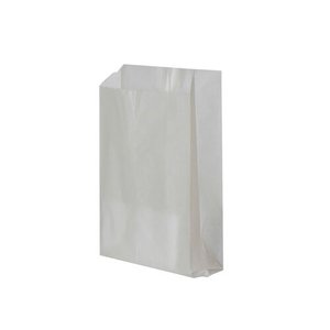 Sac en papier kraft pliable de luxe en carton blanc avec estampage à chaud pour emballage en gros - Product Image 6