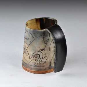 Auténtica Taza de Cuerno de Vaca Hecha a Mano con Diseño de Arte Folclórico Vikingo, Ecológica, de Forma Redonda, para Cerveza/Ale y Hidromiel, Decoración del Hogar - Product Image 6