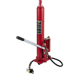 8 tonnellate/17363 libbre di capacità idraulica/pneumatica manuale di selezione a pistone singolo pompa a Base di Clevis per Garage/gru per negozi sollevatore motore - Product Image 1