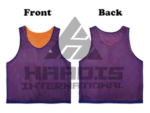 Reversible Team Sports Soccer Double Sided Practice <b>Bibs</b> for Women Vest With Numbers <b>Training</b> - Product Image 2