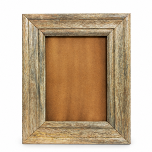 Marco de Fotos de Madera Natural con Vetas Marrones Claras Rústicas y Borde Ancho a la Inglesa, Decoración para el Hogar, Proveedor Mayorista - Product Image 2