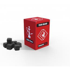 คุณภาพสูงโรงงานอินโดนีเซีย Shisha มอระกู่สูบบุหรี่อัดก้อนเถ้าต่ําทําถ่านกะลามะพร้าวธรรมชาติ 100% OEM ฉลากส่วนตัว - Product Image 1