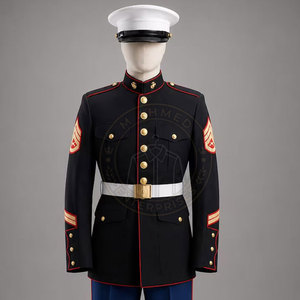 Uniforme Ceremonial Vintage de Diseño Auténtico, Reproducción, Transpirable, Ecológico, Duradero, Ligero, de Alta Calidad para Hombre - Product Image 5