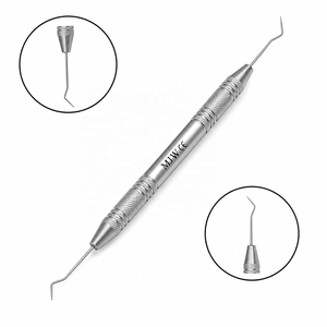 Explorador Dental 2H de Doble Punta, Sonda Dental de Acero Inoxidable, Instrumento de Diagnóstico, Certificado CE ISO, Herramienta de Examen Dental - Product Image 1