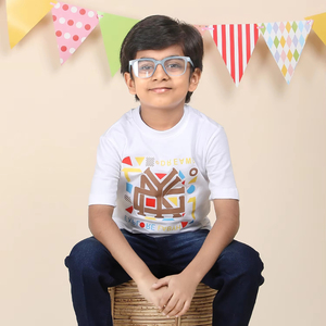 Smart Look 100% Algodón en diferentes métodos de impresión y Material Camiseta de cuello redondo para niños en stock para la venta - Product Image 2