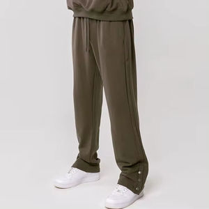 Pantalones Deportivos Casuales de Venta Caliente, Pantalones Deportivos de Forro Polar de Color Liso, Conjuntos de Pantalones Deportivos de Forro Polar Técnico para Hombre BY HI - Product Image 6