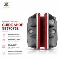 Patins de guidage d'ascenseur en acier inoxydable 5200 5500 100*10mm 100*16mm 140*10mm pour contrepoids de villa, tailles personnalisables