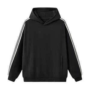 Sudadera con Capucha Básica Lisa de Alta Calidad, Holgada, de Felpa, para Entrenamiento, Estilo Urbano, Oversize, para Hombre y Mujer - Product Image 1