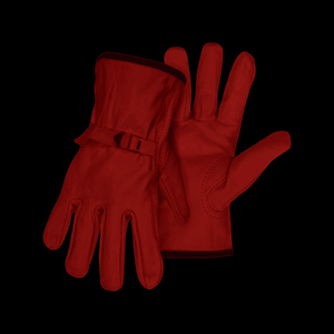 White Cotton Safety <b>Gloves</b> Adjustable Wristband Anti-Slip General Purpose made in Pakistan - Product Image 2