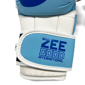 Guantes de Sparring MMA de Cuero Vacuno de 10oz de Súper Calidad, Certificados ISO9001, con Patrón Impreso a Color Personalizado para Artes Marciales - Product Image 5