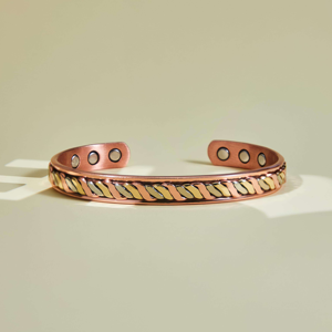 Pulseras y Anillos Magnéticos de Cobre Sólido Unisex para Terapia Bioenergética y Alivio de Artritis - Product Image 3
