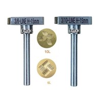 EAGLION INTERNATIONAL HT Alat Tangan Pembuat Perhiasan Emas Perak Palu Bahan Ms Ss Peralatan Pemotongan dan Desain Perhiasan
