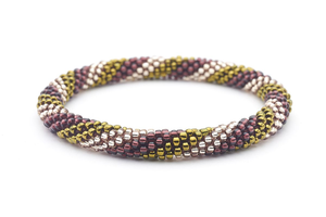 Bracelet artisanal en perles de verre, fabriqué en Inde, bracelet perlé artisanal d'Inde, bracelet fait main pour femmes et filles - Product Image 6