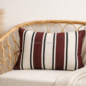 Oversize Decorative Pillow Woven Cover Custom Size Indian Handloomed Body Pillow Case for Couch <b>Sofa</b> <b>Bed</b> Wholesale Bulk - Product Image 3