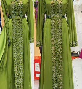 Dubai style abaya Traditional Islamic Women's Saudi Arabian Abaya Spring Polyester Breathable Ankle Length Muslim - Product Image 3