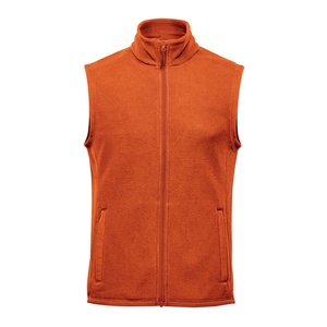 Gilet polaire zippé pour homme, col montant, sans manches, vêtement d'extérieur chaud et décontracté, gilet polaire de chasse pour homme - Product Image 1