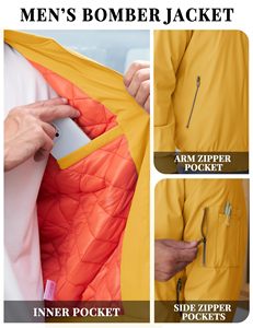 Chaqueta Bomber Varsity de Satén Personalizada para Hombre, Chaqueta Bomber Varsity de Béisbol al por Mayor, Chaqueta Bomber de Satén Personalizada con Letras para Hombre - Product Image 5