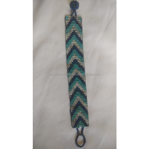 กำไลลูกปัดที่ทำด้วยมือสุดหรูสไตล์คลาสสิกพร้อมความหรูหราหรูหราและดูมีเสน่ห์เหนือกาลเวลาในลูกปัดทุกชิ้น - Product Image 2