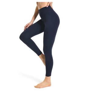 Leggings ECHO EDGE APPAREL para Mujer, Cintura Alta, Transpirables, de Spandex/Nailon, Ecológicos, de Secado Rápido, Cintura Elástica, Color Sólido Personalizado - Product Image 5