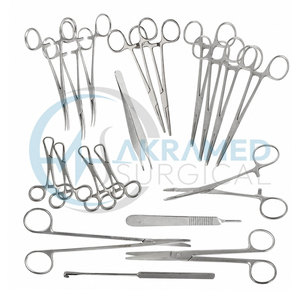 Juego de Instrumentos Quirúrgicos Pediátricos Básicos de Alta Calidad, Acero Inoxidable, Kit de Cirugía Hospitalaria, Certificado CE - Product Image 2
