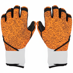 Nouveaux Gants de Frappe Professionnels de Baseball/Softball à Manches Longues Unisexe en Cuir de Vachette Durables Respirants Légers à Enfiler - Product Image 5