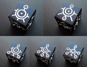 Artisan Crafted Buffalo Horn <b>Dice</b> Made From Solid Natural Horn For Traditional Board Games Tabletop Entertainment And Decorative - Product Image 5