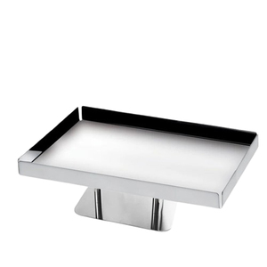 Nuevo Soporte para Pastel Decorativo de Acero Inoxidable, Estilo Elegante, Forma Cuadrada, Acabado Brillante, Molde de Resina Epoxi, Adorno para Bodas - Product Image 1