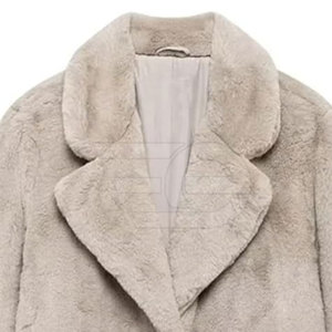 Manteaux en fourrure de qualité supérieure, élégants et chauds pour l'hiver, épais, doux, en peluche, manteaux d'extérieur tendance, manteaux en fausse fourrure - Product Image 5