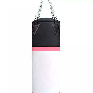Saco de Boxeo de Alta Resistencia y Calidad Premium, Saco de Arena para Entrenamiento de Kickboxing, Cuero PU, Logotipo Personalizado, Deportes Profesionales - Product Image 3