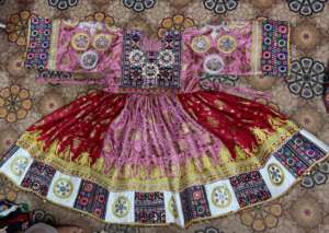 Nuevo Vestido Maxi Afgano para Mujer, Elegante Estilo Kuchi, Mangas Largas, Encaje, Color Sólido, Ecológico, Alta Calidad, Tribal, Moderno - Product Image 6