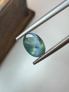 Natural Alexandrite Oval Cut <b>Sky</b> <b>Blue</b> Color Change Gemstone for Jewelry Making 0.70 Ct 4.80x6.60 mm - Product Image 5