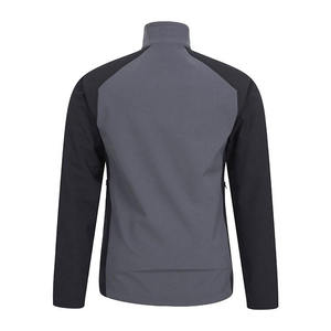 Veste Softshell Premium pour Homme, Imperméable et Respirante, Idéale pour le Travail en Extérieur, Veste Softshell à Col Montant Personnalisable, Vente Directe Usine - Product Image 4