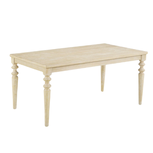 Mesa de Comedor Rectangular Tradicional de Madera Maciza para Comedor y Restaurante, Muebles Duraderos de Diseño Moderno - Product Image 2