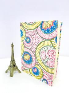 Advik Floral Block Printed Cotton Fabric Diary with 120 Sheets Handmade Travel Log for Gift Purpose Rajasthan Origin - Product Image 4