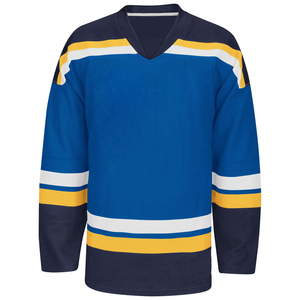 Maillot de hockey sur glace professionnel sur mesure pour adultes - Service OEM - Meilleur prix - Nouvelle arrivée - 100% polyester respirant - Product Image 4