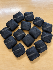 Briquetas de Carbón Vegetal Negro Instantáneo para Asar, de Cáscara de Coco, Más de 5500 Kcal/kg, Duraderas, Energía Cocotronics - Product Image 2