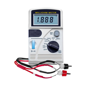 Micro-ohmmètre numérique professionnel 4 fils à faible résistance (0,1 mΩ à 20 kΩ) pour transformateur, directement de l'usine - Product Image 1