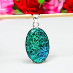 แหวนพลอยโอปอลสีฟ้าสามเม็ดทรงสวยงาม พร้อมจี้เงินแท้ 925 ทำมือ ของขวัญเงินแท้สุดพิเศษสำหรับวันพ่อ - Product Image 3