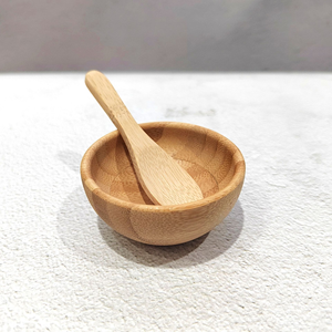 Juego de Tazón para Mezclar Mascarillas Faciales de Madera Pulida Ecológica para Cuidado de la Piel, con Espátula, Apto para Lavavajillas - Product Image 5