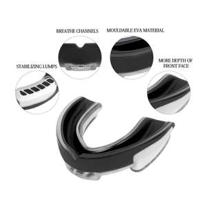 Protector Bucal de Boxeo Personalizado Elite, Protección Contra Impactos, Absorción de Golpes, Canales de Aire Integrados para Deportes de MMA, Muay Thai y Rugby - Product Image 2