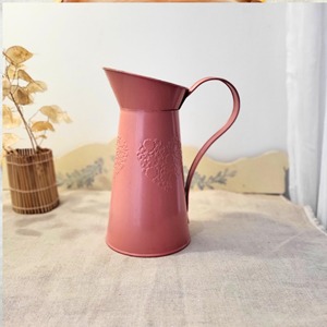 Jarrones de bronce rosa, elegantes recipientes decorativos, ideales para decoración del hogar, mesa de comedor y regalos, hechos a mano en India. - Product Image 4