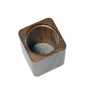 Portalápices de Madera de Bambú y Nogal para Escritorio, Organizador Geométrico para Lápices, Portalápices Bonito para Oficina, Organizador de Brochas de Maquillaje - Product Image 6