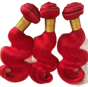 Extensions de cheveux humains vierges Remy ondulés, doux, de qualité supérieure, non traités, bruts, provenant de donneurs indiens, en gros - Product Image 5