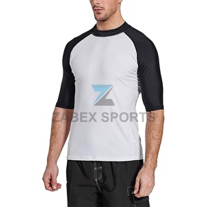 ZABEX SPORTS Rashguard ajusté pour homme MMA, manches 3/4, léger, anti-humidité, respirant, séchage rapide, pour l'entraînement et le sport - Product Image 6