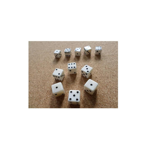 Vente directe fabricant – Dés de jeu en os de buffle poli, écologiques, taille personnalisée, qualité standard, pour jeux d'extérieur - Product Image 5