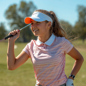 Camiseta Deportiva Informal de Algodón Ligero Estilo Golf para Niñas con Personalización OEM ODM - Product Image 4