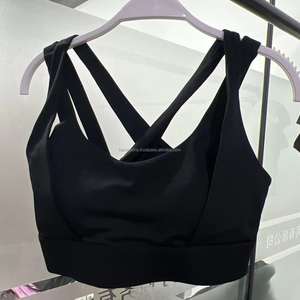 Wholesale Custom Logo Women Running Gym Yoga <b>Bra</b> Tops Ladies Athletic Workout Fitness Push Up Sports <b>Bra</b> - Product Image 4