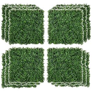 Piastrelle di Erba Sintetica con Altezza del Pelo di 30mm, 50x50cm, Morbide al Tatto, Verde Chiaro - Product Image 1