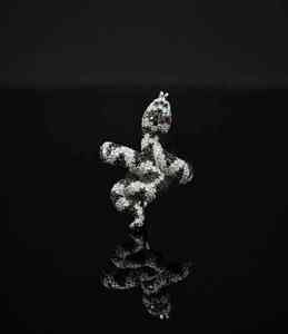 Diamond <b>Ring</b> 925 Sterling <b>Silver</b> <b>Snake</b> <b>Ring</b> Iced Out Hip Hop Statement 10K 14K Gold Finish Rapper Bling Jewelry for Men Gift - Product Image 4